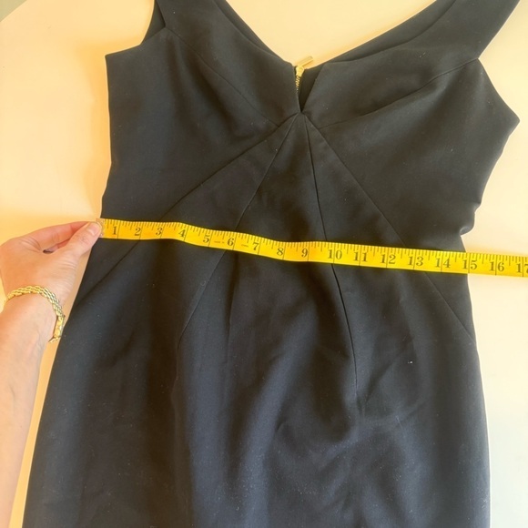 Black Halo Little Black Dress stunning fit size 10 - Picture 7 of 8